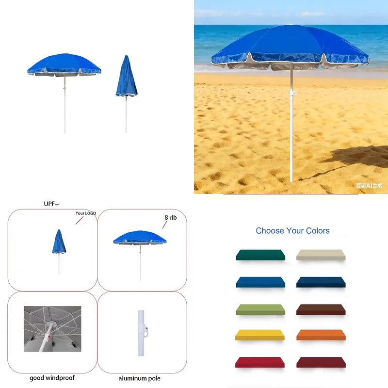 Outdoor Furniture Plus - Klassiek Ontworpen Tuinparasol UPF50 Plus Hoge
