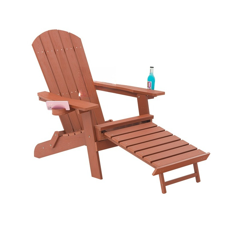 Outdoor Furniture Plus - Opvouwbare kikkerstoel voor tuinmeubilair plus uittrekbaar