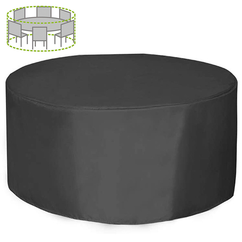 Outdoor Furniture Used - 12 maten ronde meubelhoes 210D zware