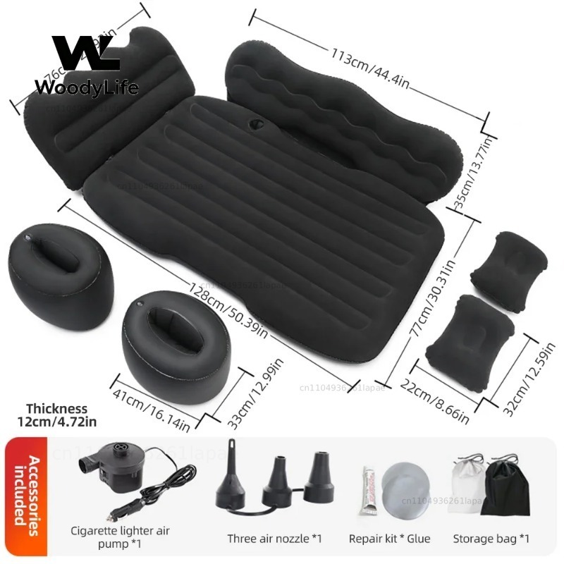 Outdoor Furniture Plus - NIEUW Opblaasbaar reisbed voor auto, thuis,