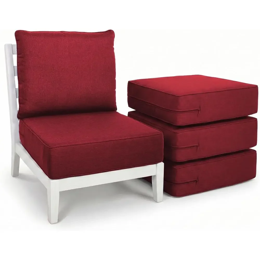 Outdoor Furniture Cushions 24 X 24 - Buitenzitkussenset - 4 x 24 vierkante