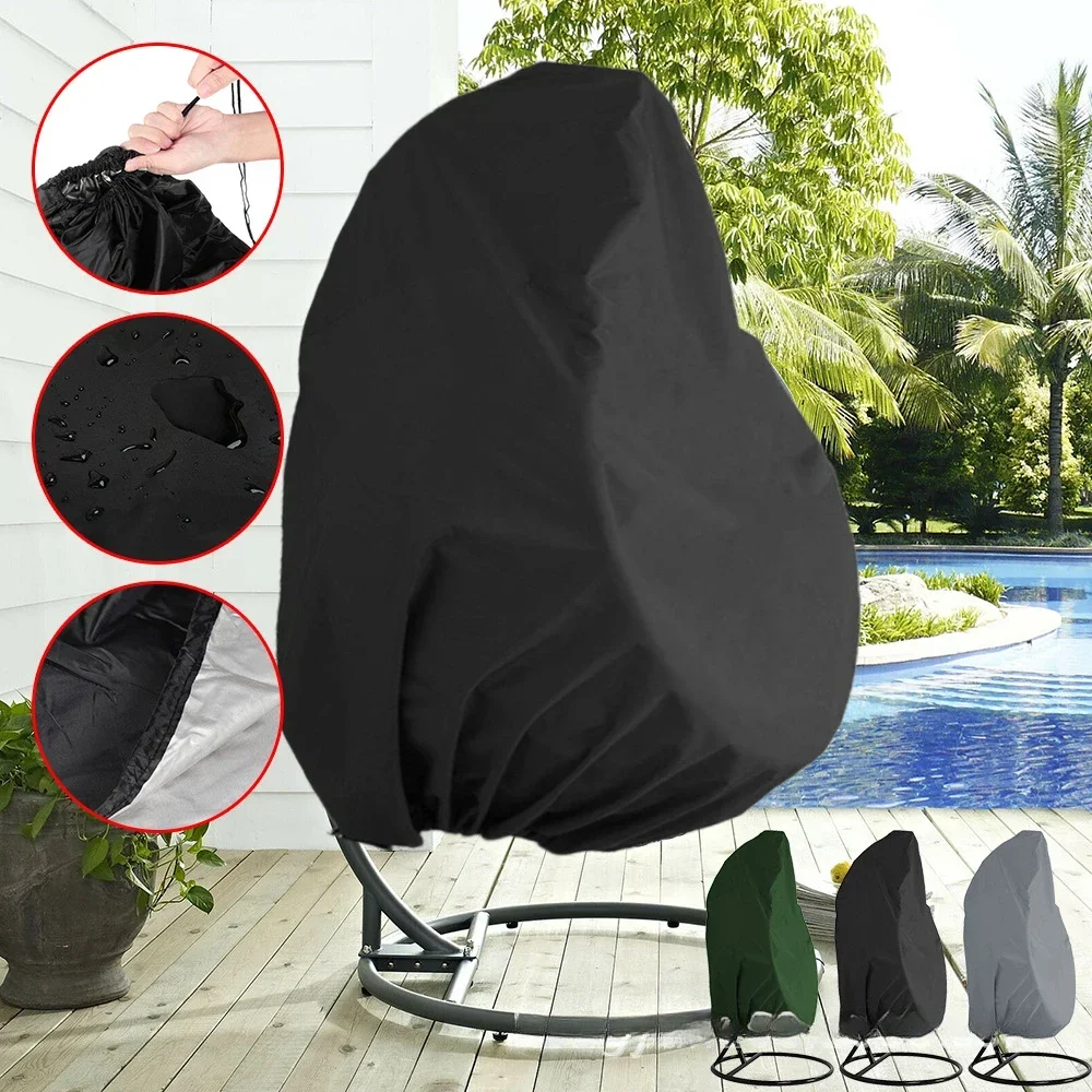Outdoor Furniture Egg Chair - Hangende Stoelhoes Met Anti Uv-Zonnebeschermer Buiten