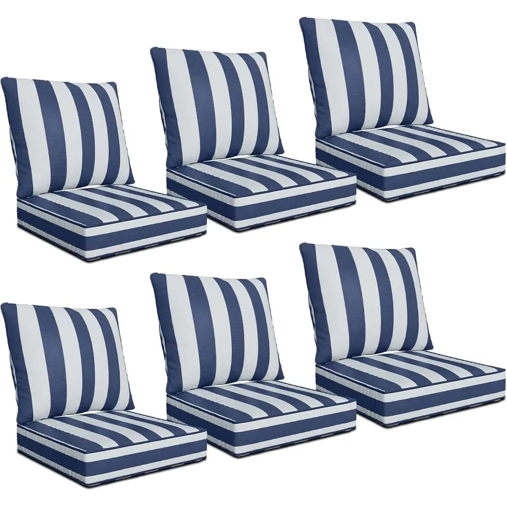 Outdoor Furniture Cushions 24 X 24 - 24 x 24 x 6 Buitenkussenset
