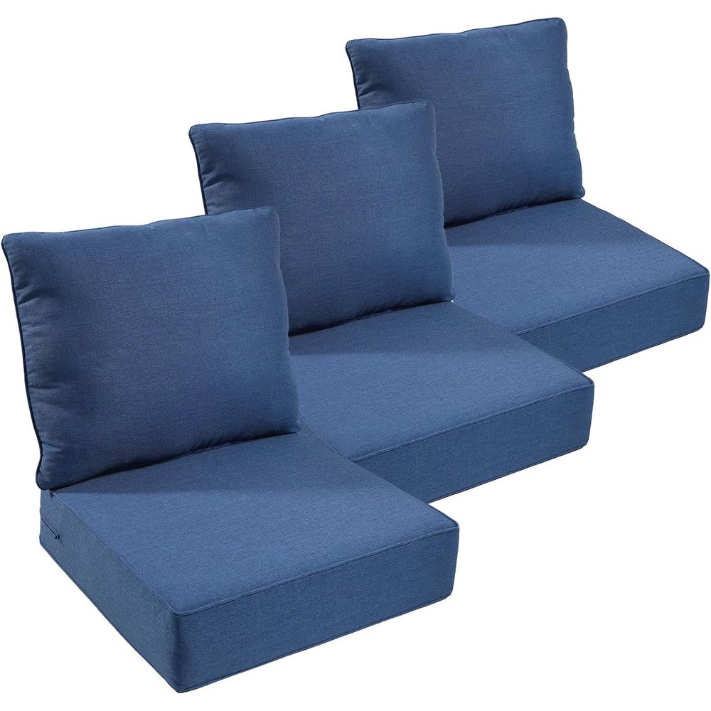 Outdoor Furniture Cushion - Buitenmeubelkussens, 6 inch dikke zitkussens, waterdicht