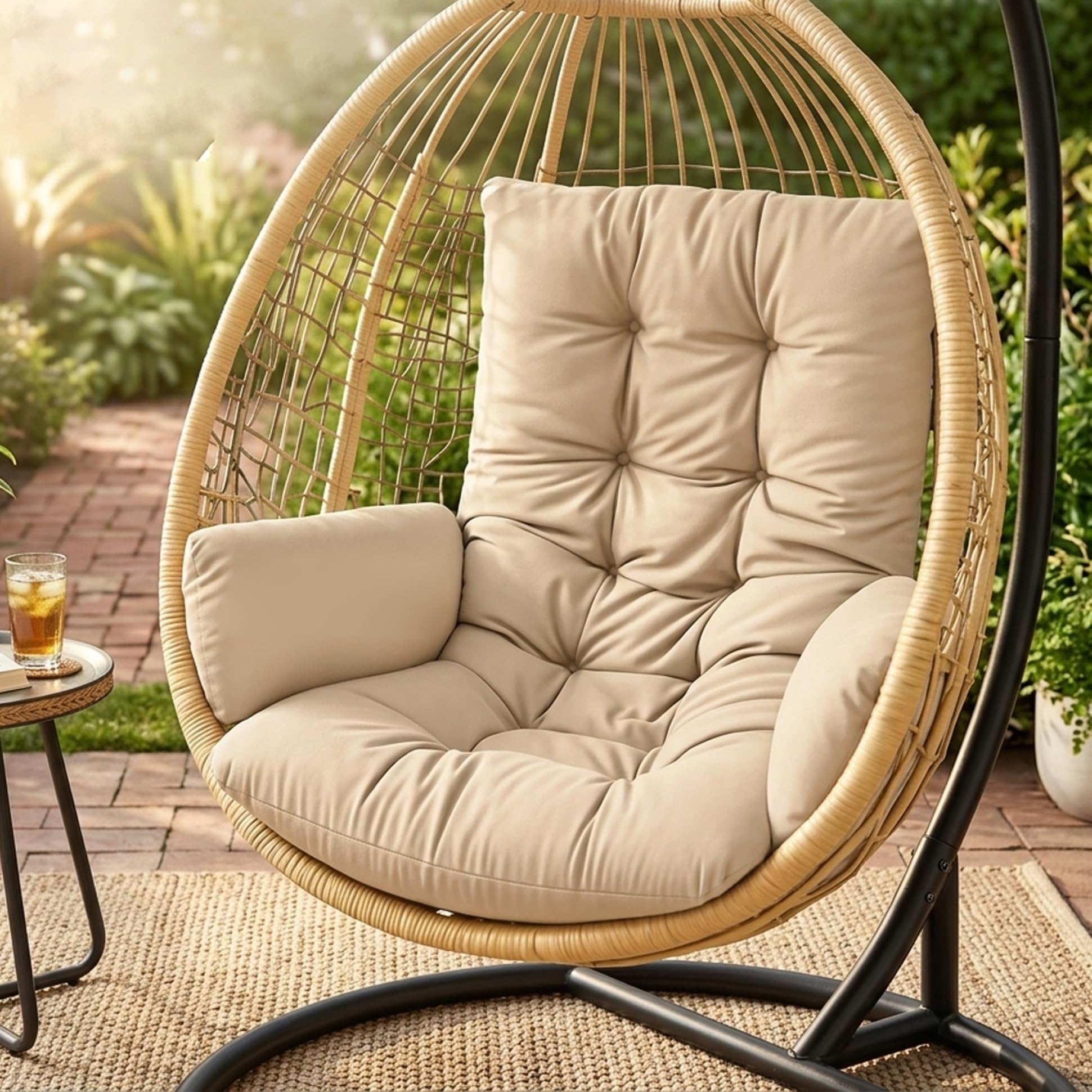 Ei-vormige stoelkussen vervang - Outdoor Furniture Egg Chair recensie en prijs
