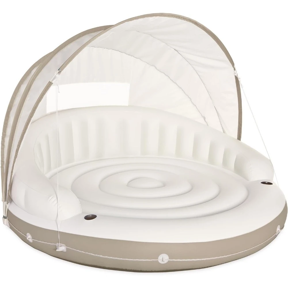 Canopy Island opblaasbare zwem - Outdoor Furniture Lounge recensie en prijs