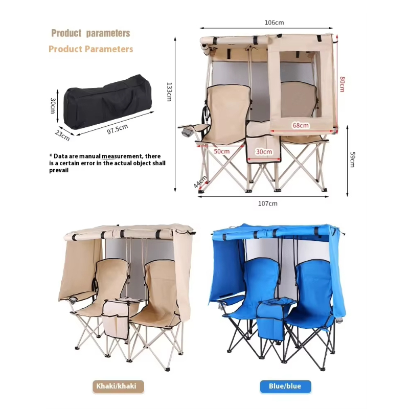 Opvouwbare dubbele Oxford zonn - Outdoor Furniture Plus recensie en prijs