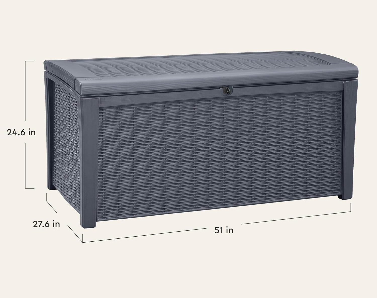 110 Liter Buitenberging Opberg - Outdoor Furniture Cushion recensie en prijs