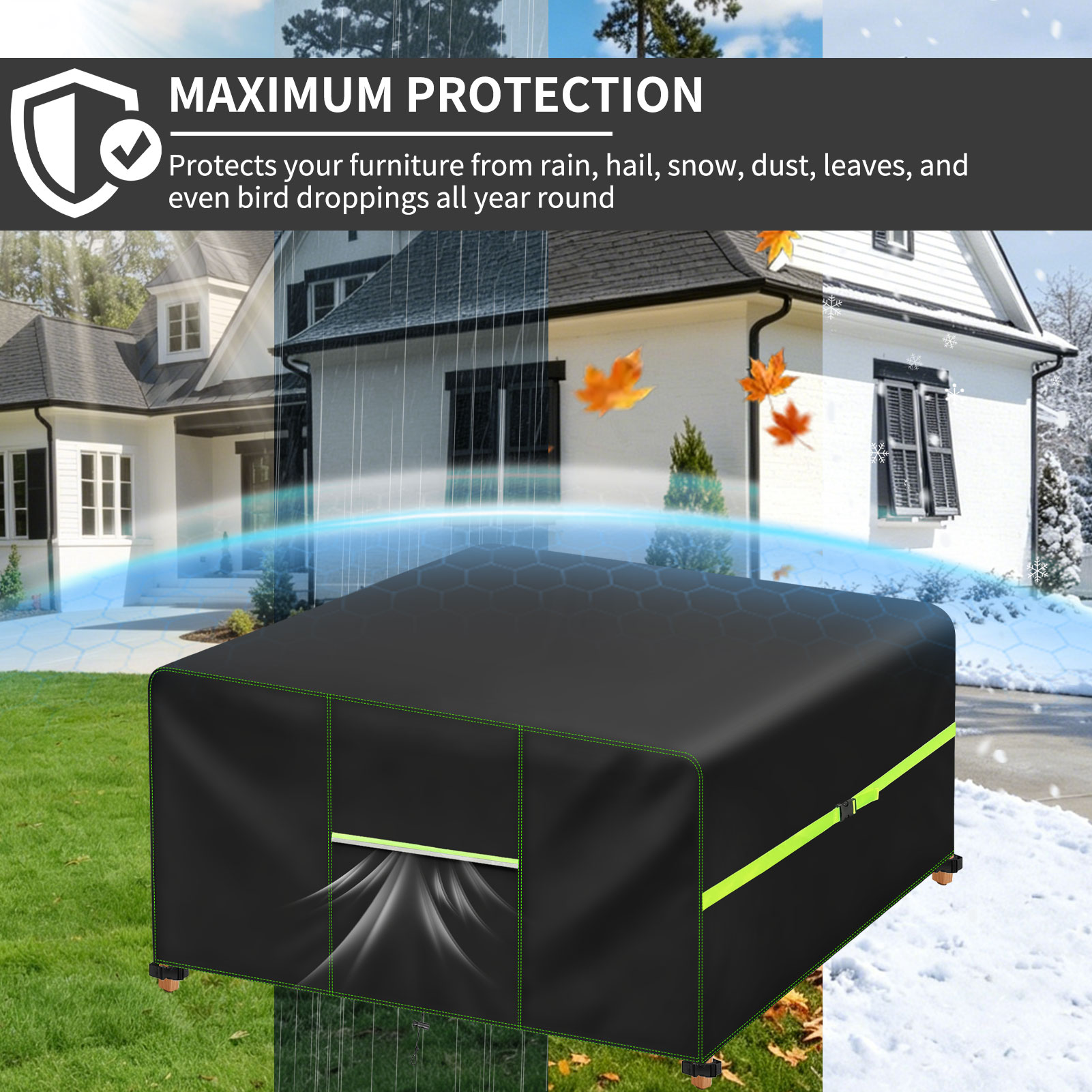 Tuinmeubelhoes met ventilatieo - Outdoor Furniture Set Sale recensie en prijs