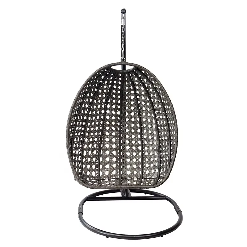 Ei-vormige zwarte patio hangst - Outdoor Furniture Egg Chair recensie en prijs