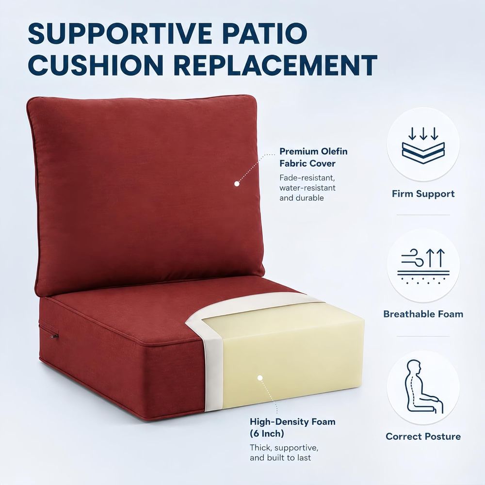 Buitenkussens 4-delige set - 2 - Outdoor Furniture Cushions 24 X 24 recensie en prijs