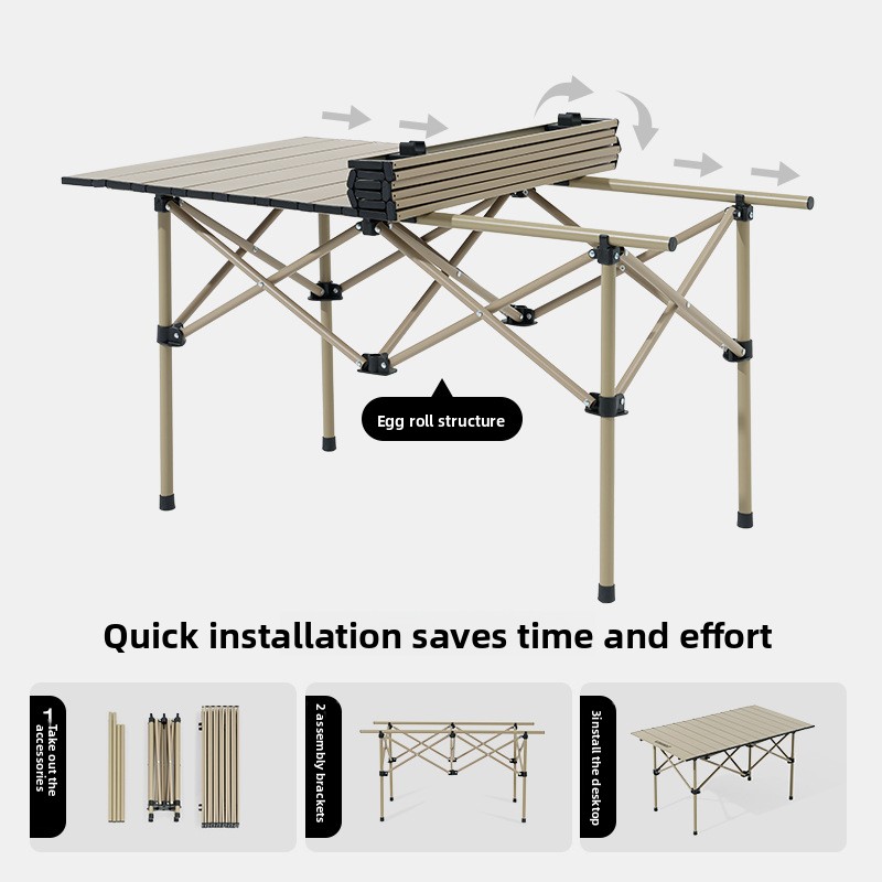 Draagbare campingtafel- en sto - Outdoor Furniture Egg Chair recensie en prijs