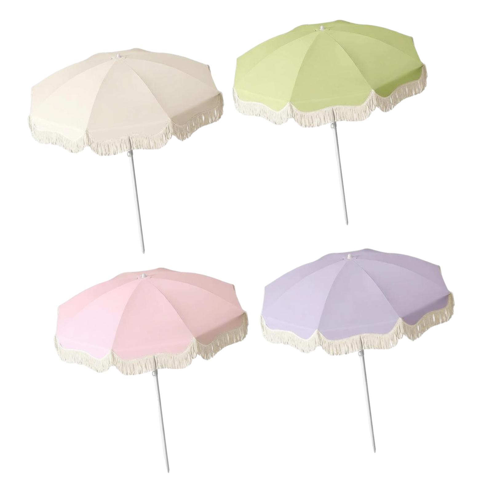 Fringe Patio Umbrella UPF50 Pl - Outdoor Furniture Plus recensie en prijs