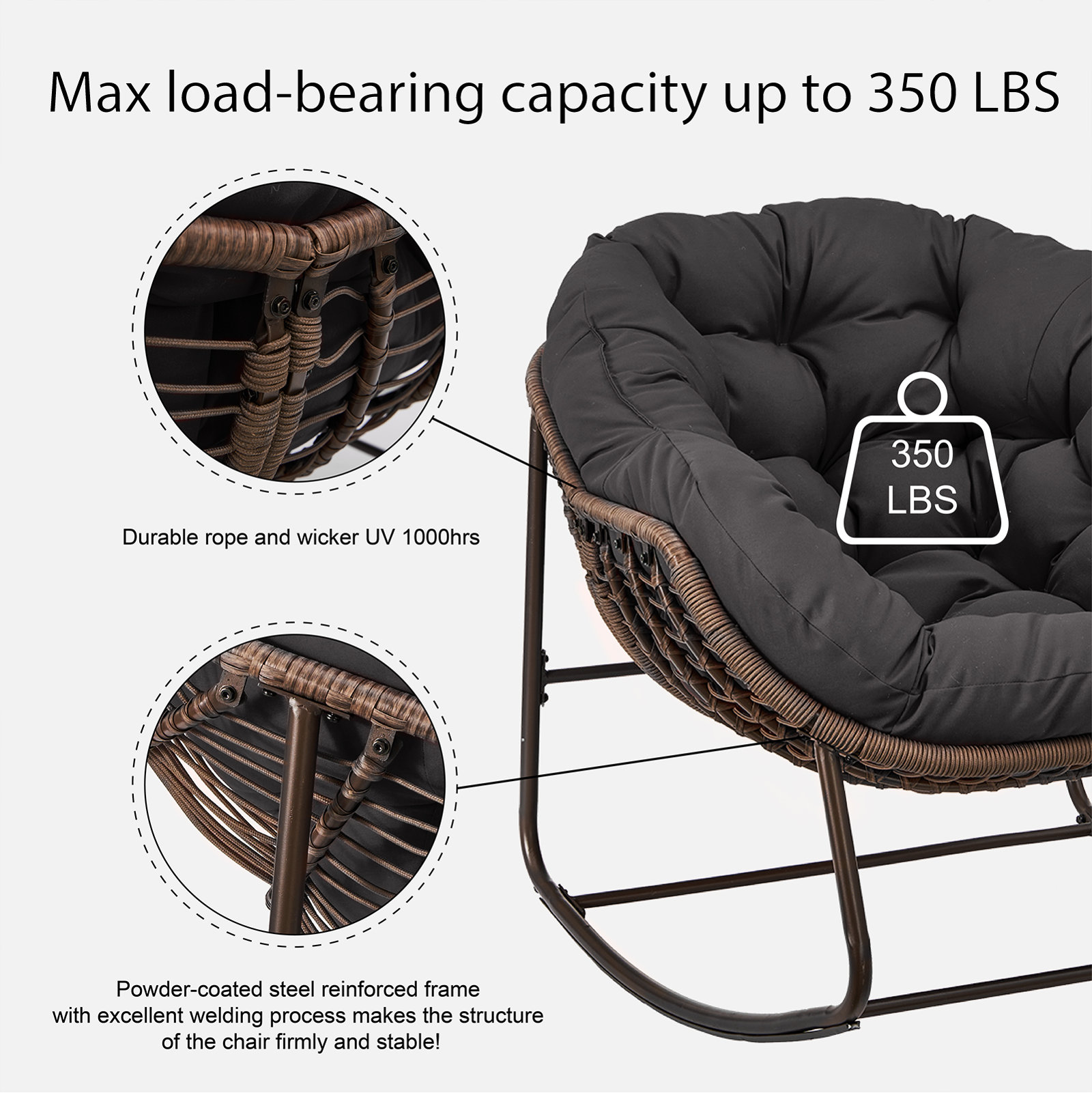 Modern, eenvoudig hotelmeubila - Outdoor Furniture Egg Chair recensie en prijs