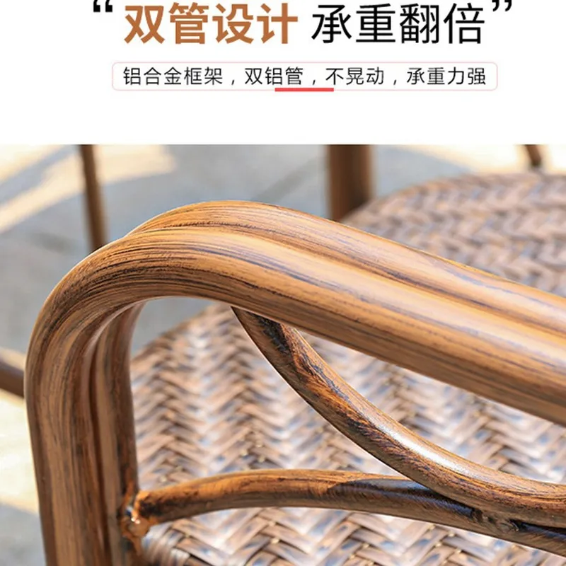 Tuinset van 3-delig mesh rotan - Outdoor Furniture In Store recensie en prijs