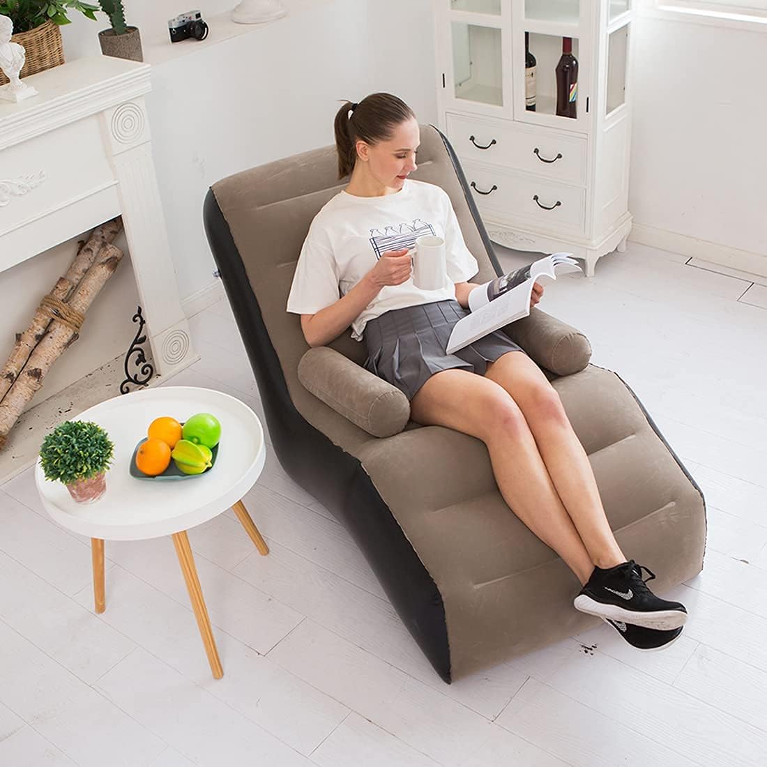 Opvouwbare luie bank, opblaasb - Outdoor Furniture Lounge recensie en prijs