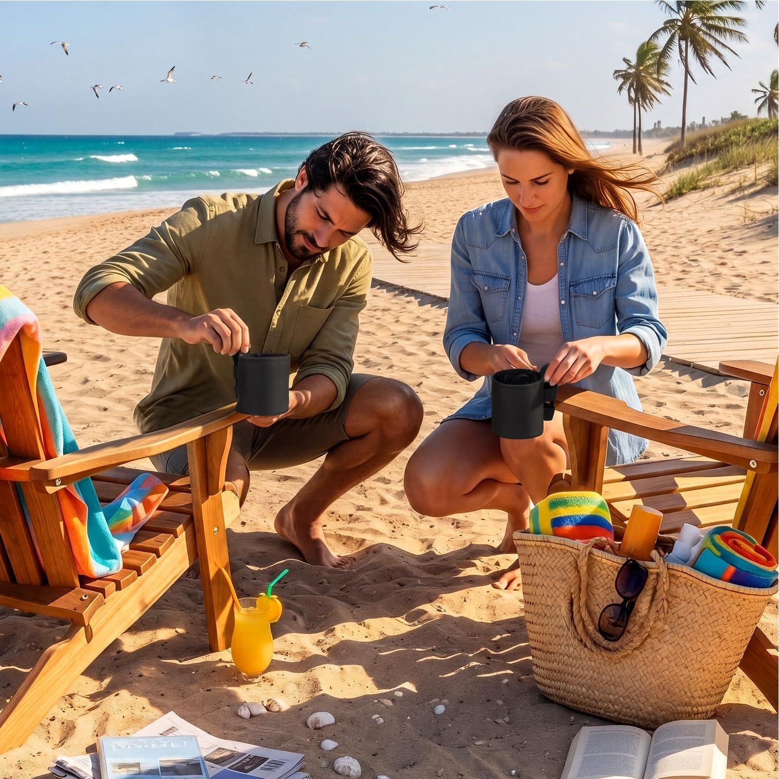 Strandstoel bekerhouder 600d O - Outdoor Furniture Used recensie en prijs