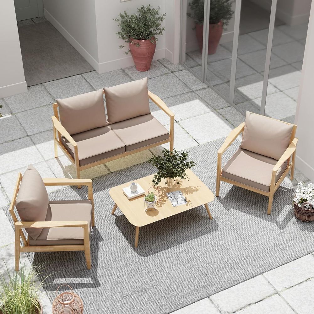 Buitenkussens voor stoelen, se - Outdoor Furniture Cushions 24 X 24 recensie en prijs
