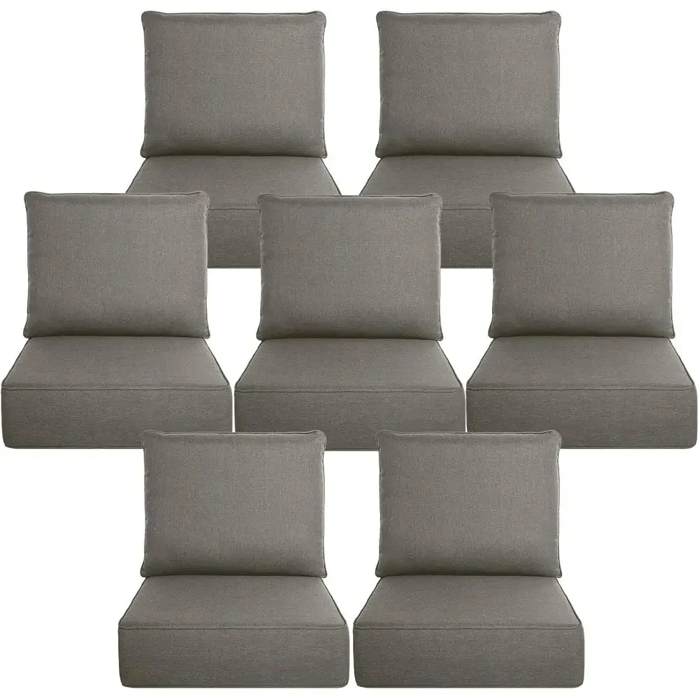 6-delige dikke buitenkussenset - Outdoor Furniture Cushions 24 X 24 recensie en prijs