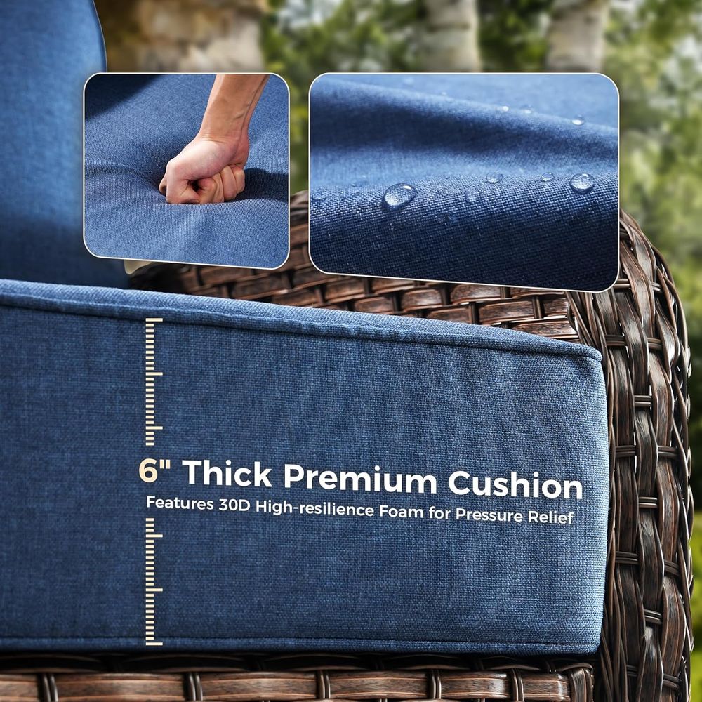 Buitenmeubelkussens, 6 inch di - Outdoor Furniture Cushion recensie en prijs