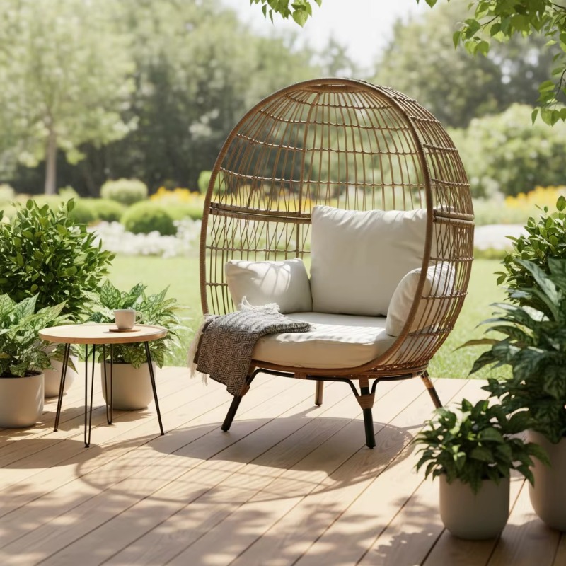 Hoogwaardige outdoor wicker ra - Outdoor Furniture Egg Chair recensie en prijs
